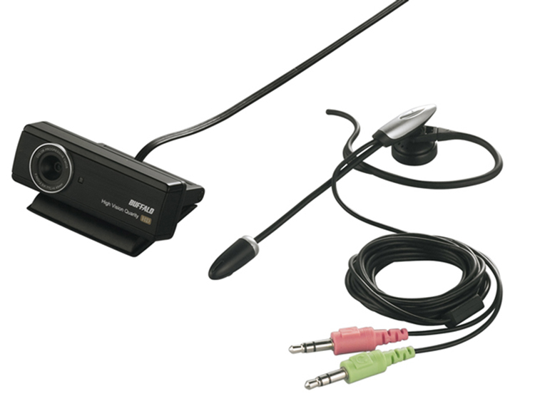 Webcam Buffalo BSWHD02 - Kèm Headset