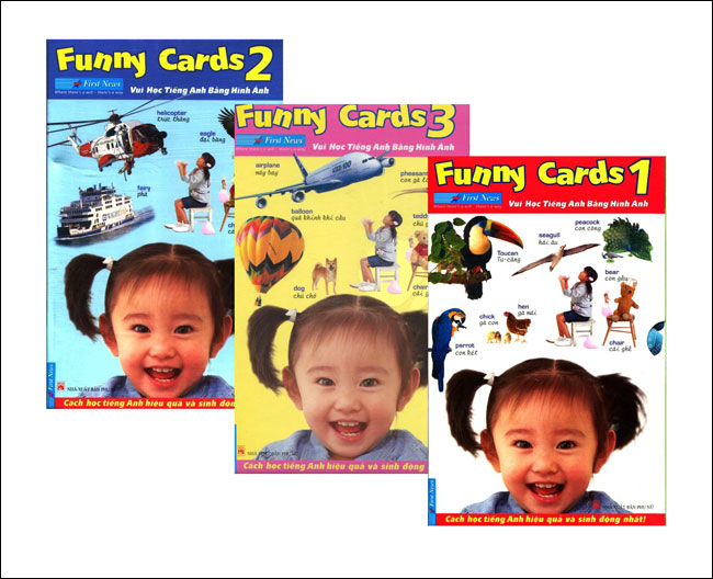 Combo Funny Cards - Vui Học Tiếng Anh Bằng Hình Ảnh (Kèm CD Super ...